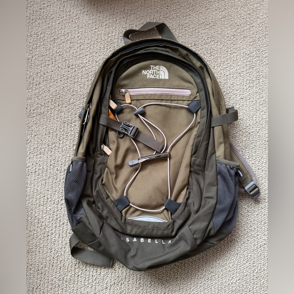 North Face Green Isabella backpack - Picture 1 of 1